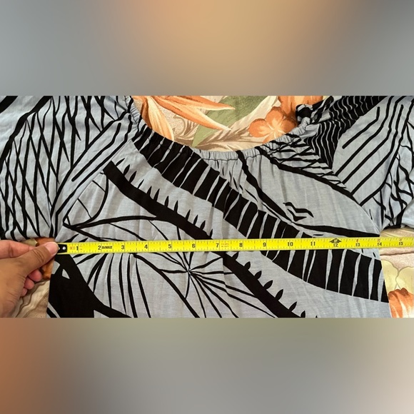 Missing Polynesia Girls Size Large Tribal Print Dress - Picture 7 of 7